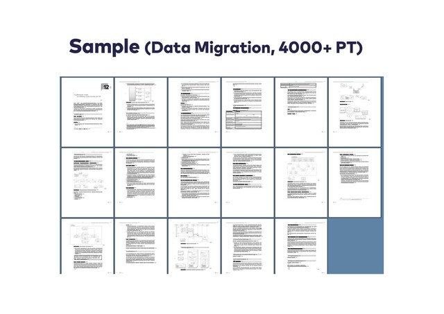 Sample (Data Migration, 4000+ PT)
