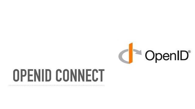 OPENID CONNECT
