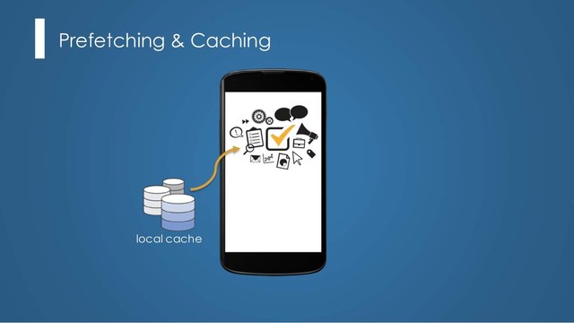 Prefetching & Caching
local cache
