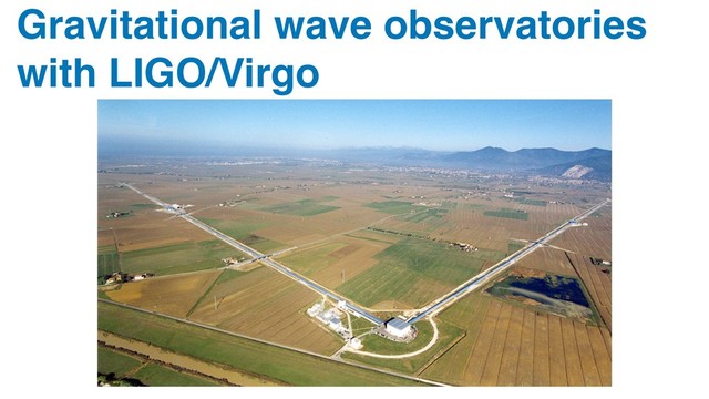 Gravitational wave observatories
with LIGO/Virgo
