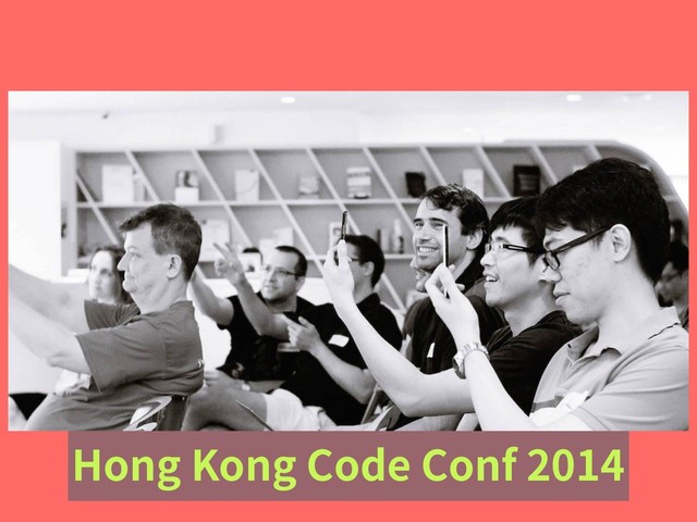 Hong Kong Code Conf 2014
