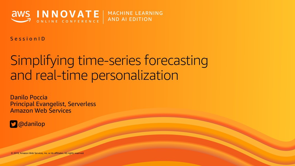 Simplifying time-series forecasting and real-time personalization