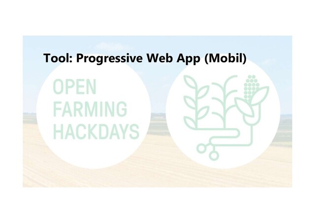 Tool: Progressive Web App (Mobil)
