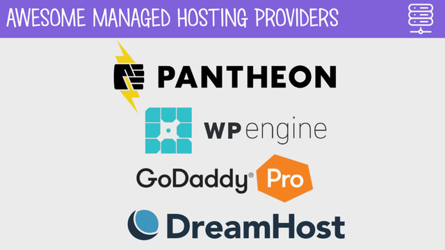 AWESOME MANAGED HOSTING PROVIDERS
