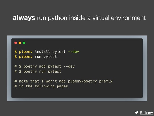 @clleew
always run python inside a virtual environment
