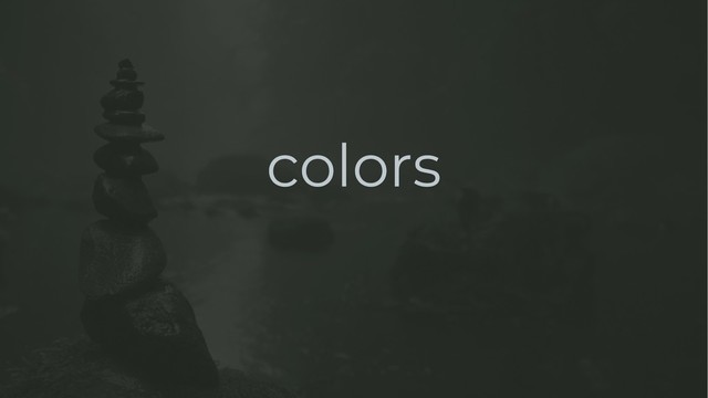colors
