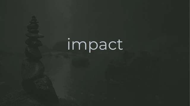 impact
