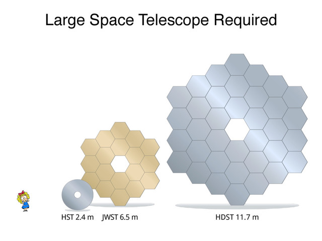 Large Space Telescope Required

