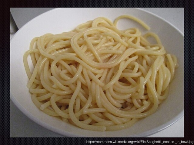 https://commons.wikimedia.org/wiki/File:Spaghetti,_cooked,_in_bowl.jpg
