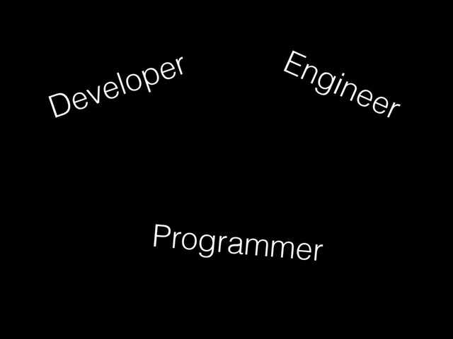 Developer Engineer
Programmer
