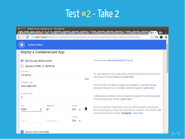 Test #2 - Take 2
30 / 37
