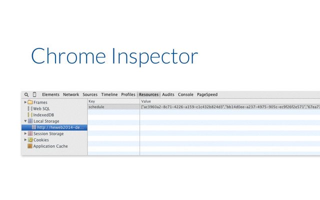 Chrome Inspector
