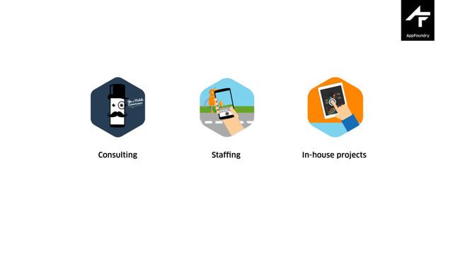 About us
Consulting Staffing In-house projects
