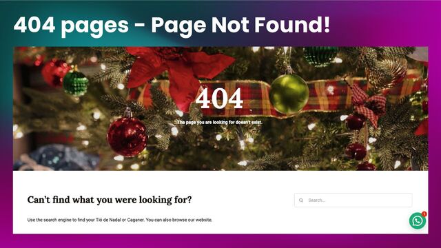 404 pages - Page Not Found!
