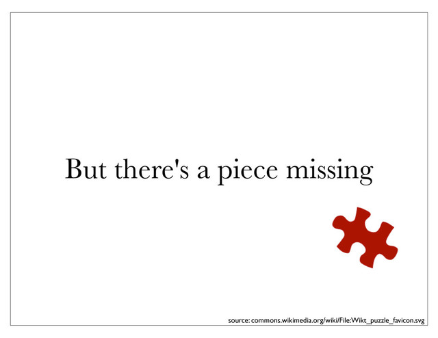 But there's a piece missing
source: commons.wikimedia.org/wiki/File:Wikt_puzzle_favicon.svg
