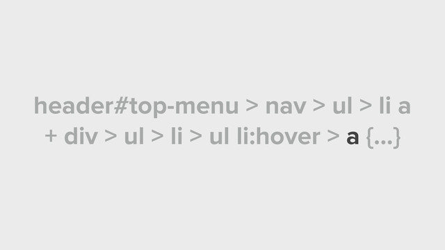 header#top-menu > nav > ul > li a
+ div > ul > li > ul li:hover > a {…}
