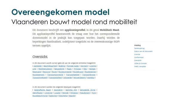 Overeengekomen model
Vlaanderen bouwt model rond mobiliteit
