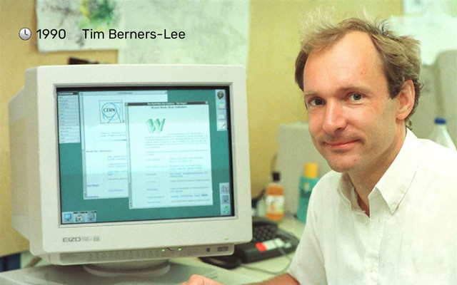 1990 Tim Berners-Lee
