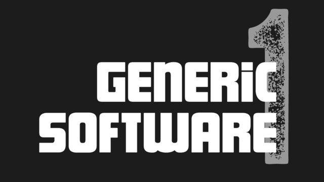 1
Generic
software
