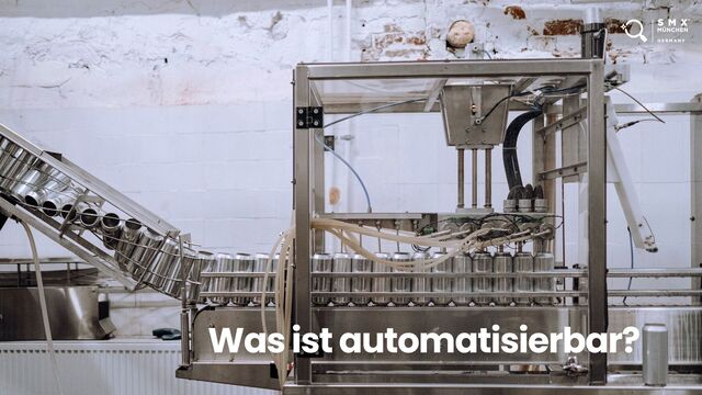 Was ist automatisierbar?

