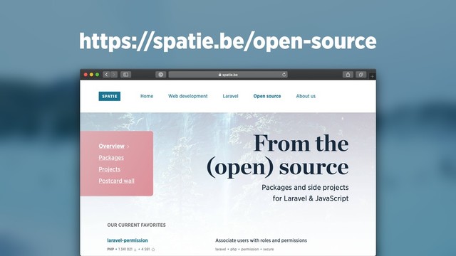 https://spatie.be/open-source
