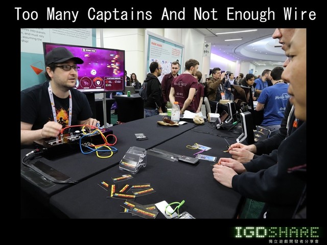 Too Many Captains And Not Enough Wire
