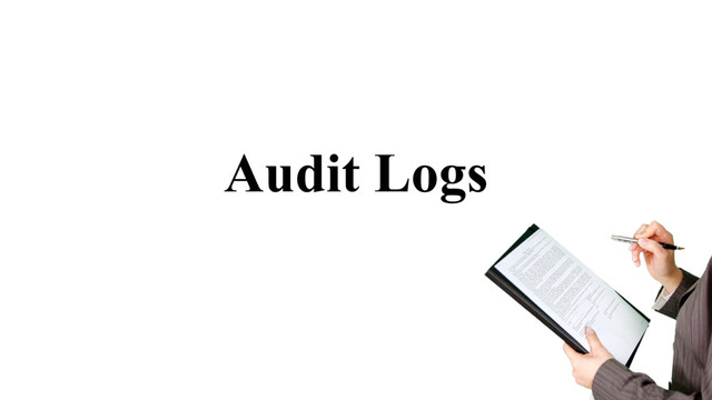 Audit Logs
