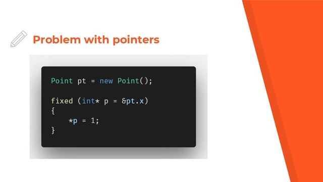 Problem with pointers
