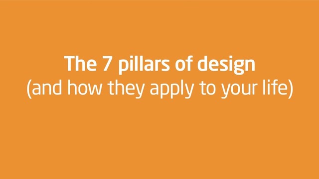 @zetaraffix — WordCamp Thessaloniki – December 15 2018
Raffaella Isidori “The 7 pillars of design. (And how they apply to life)”
The 7 pillars of design
(and how they apply to your life)
