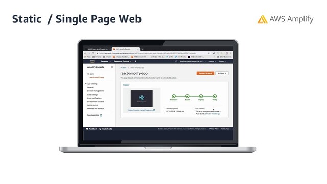 Static / Single Page Web
