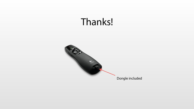 Dongle included
Thanks!
