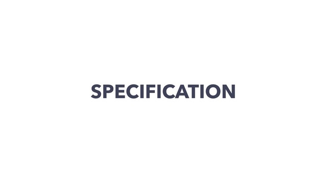 SPECIFICATION
