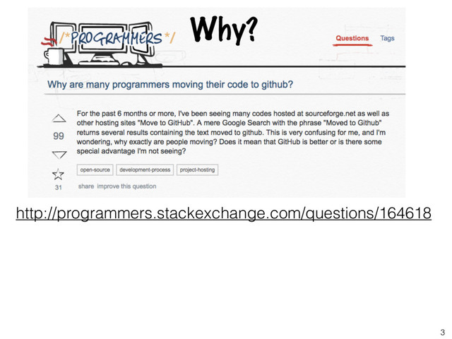 Why?
http://programmers.stackexchange.com/questions/164618
3
