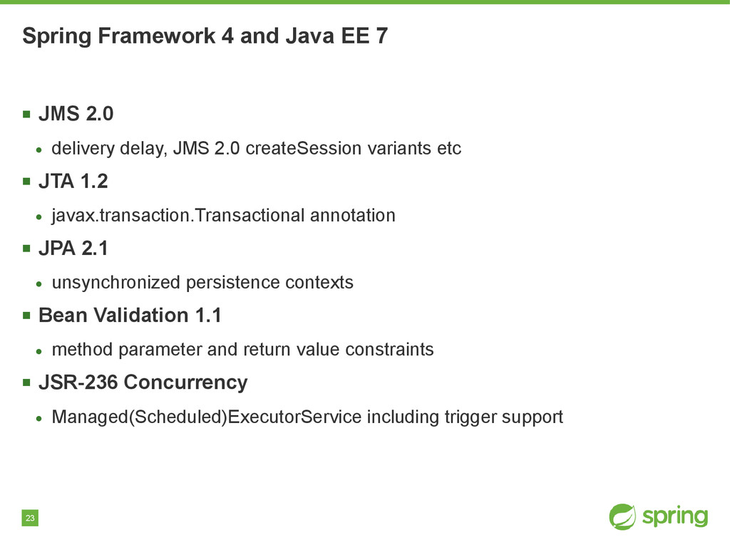 spring framework 4.