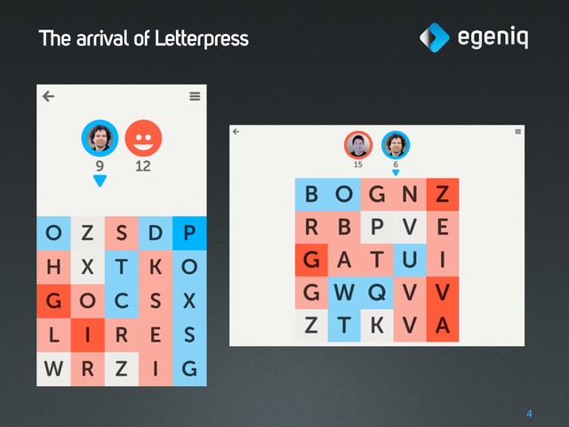 The arrival of Letterpress
4
