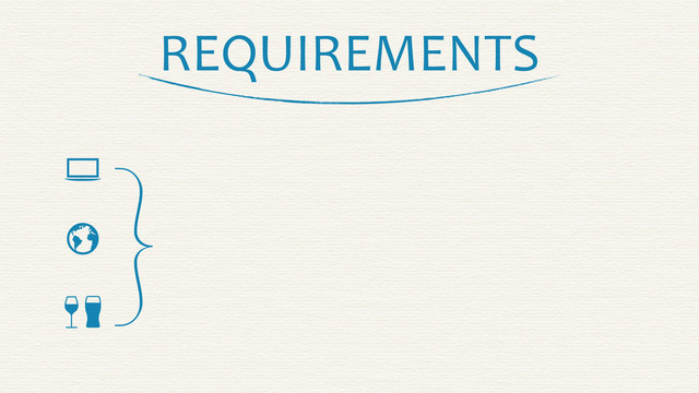 REQUIREMENTS

 
}
