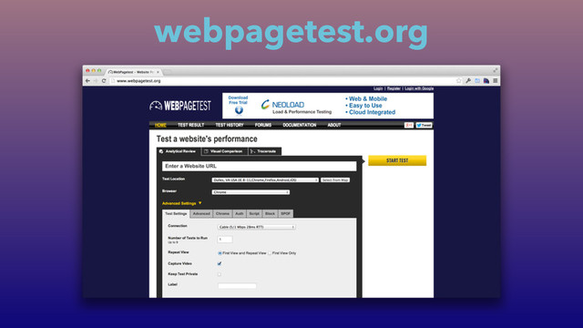 webpagetest.org
