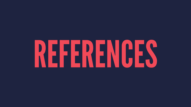REFERENCES
