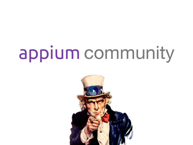 appium community
