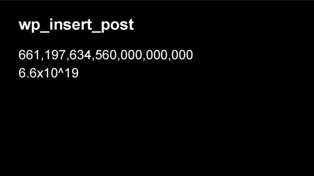 wp_insert_post
661,197,634,560,000,000,000
6.6x10^19

