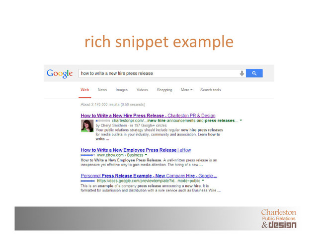 rich snippet example
