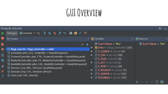 GUI Overview
