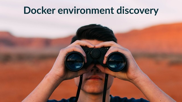 Docker environment discovery
