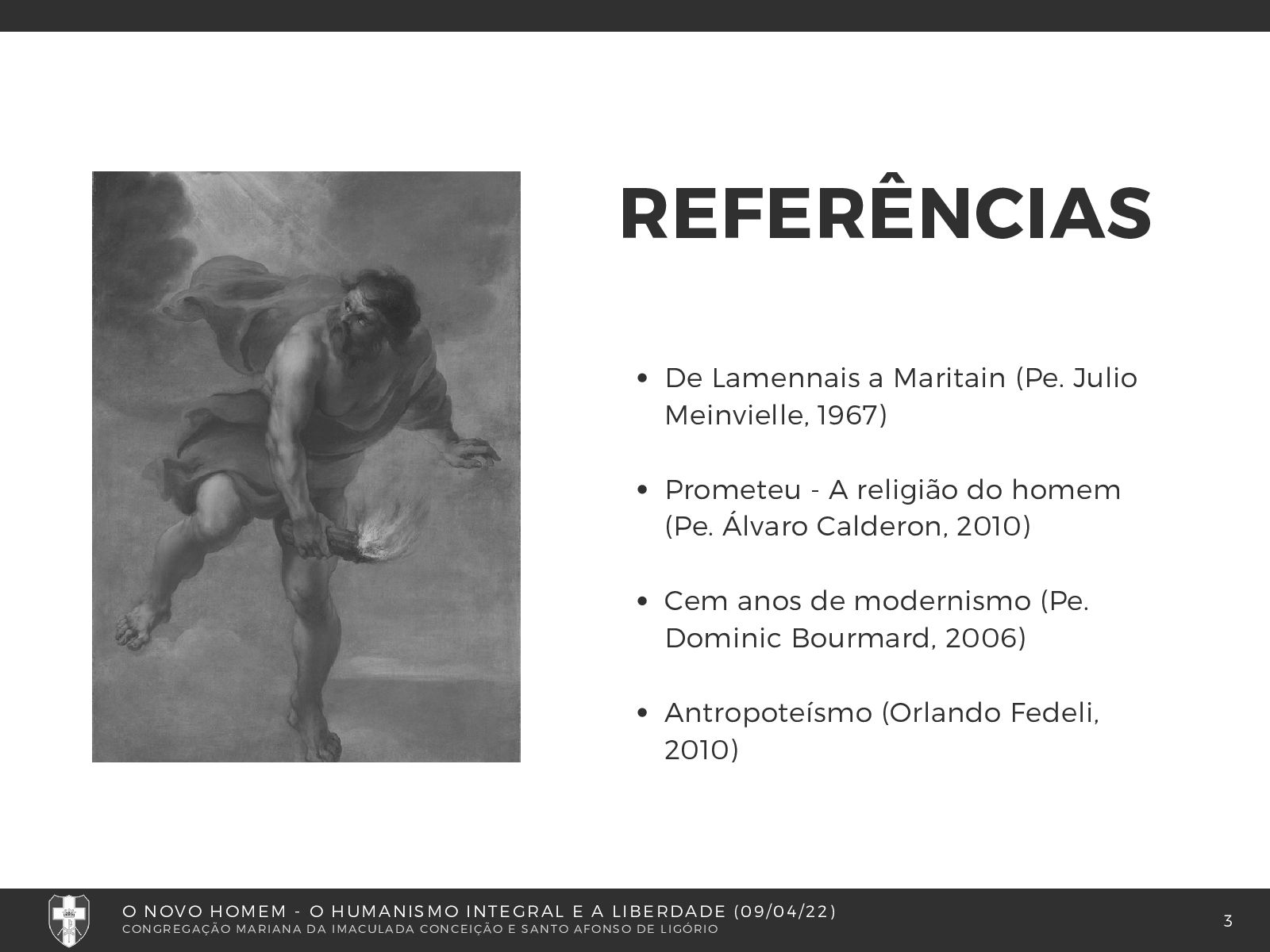 O Novo Homem - Humanismo Integral e a Liberdade - Speaker Deck