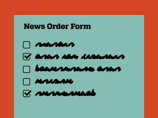 News Order Form
science
news and politics
university news
health
everything
