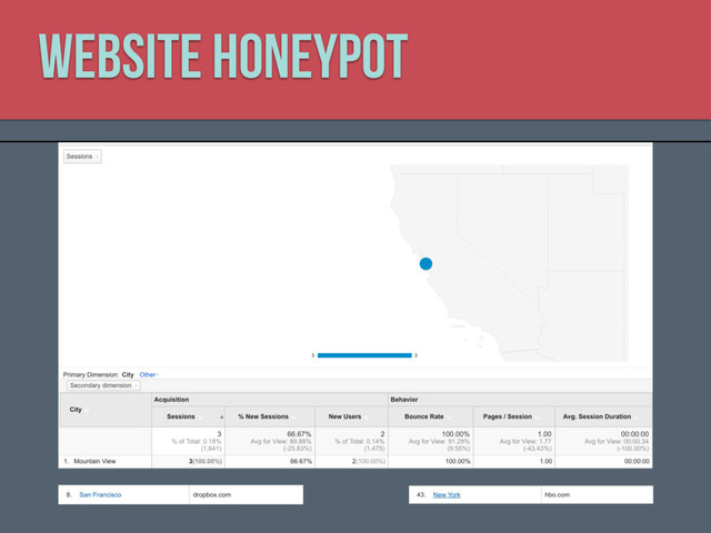 Website Honeypot
