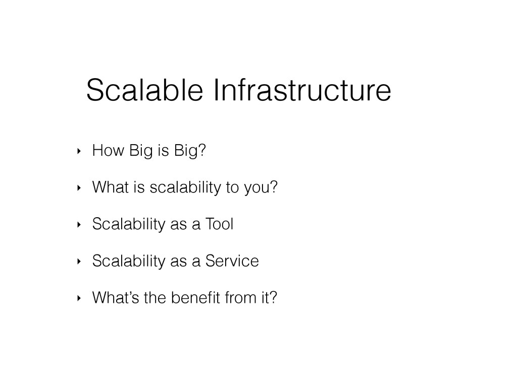 Scalable Infrastructure Build On Cloud With Python - Speaker Deck