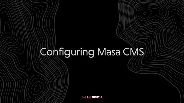 Configuring Masa CMS
