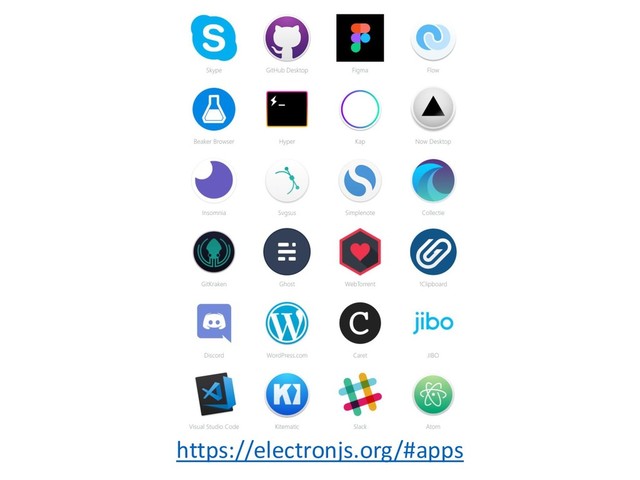 https://electronjs.org/#apps
