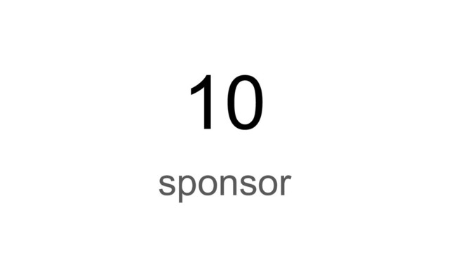 10
sponsor
